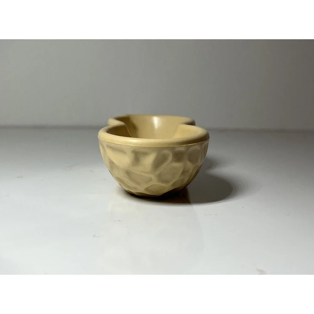 AVON Mr.Peanut Nutty Soap Dish Nut Shell Shaped Bowl Brown Tan 6.5